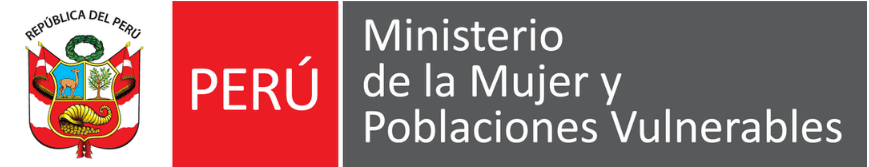 logo del ministerio de la mujer y poblaciones vulnerables